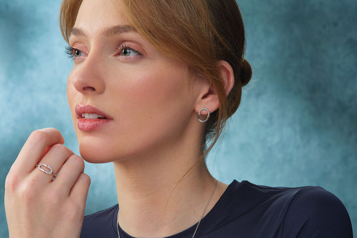 Clogau Connection Stud Earrings - Michael Jones Jeweller