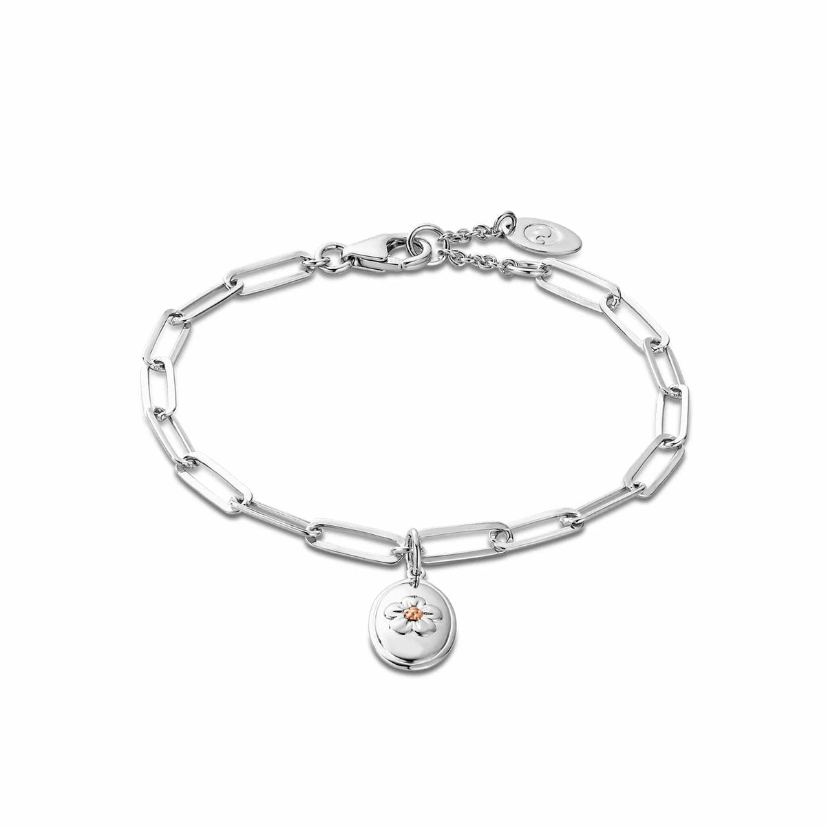 Clogau Nature's Wonder Sterling Silver Forget-Me-Not Bracelet 3SFMN0747 - Michael Jones Jeweller