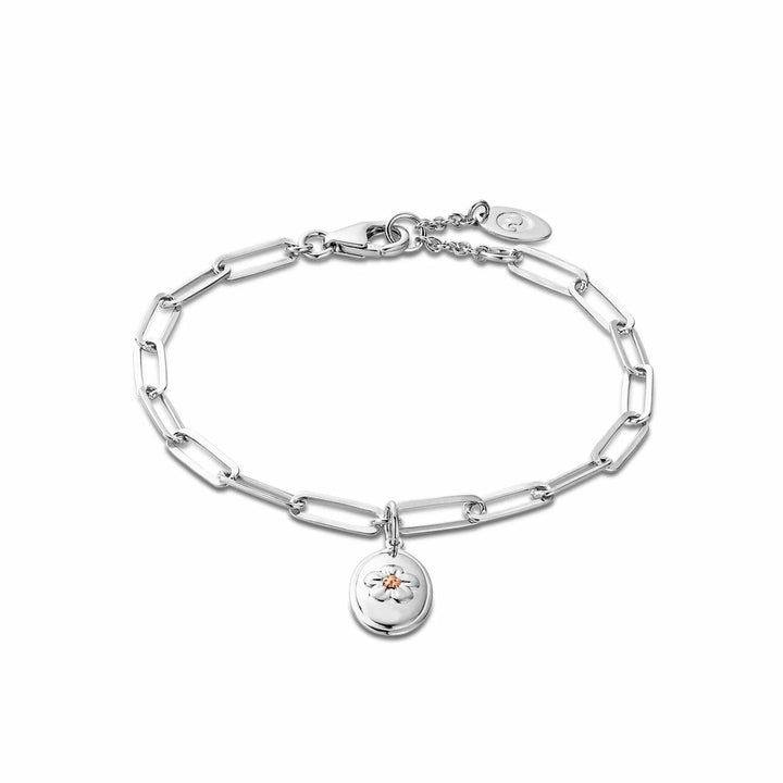 Clogau Nature's Wonder Sterling Silver Forget-Me-Not Bracelet 3SFMN0747