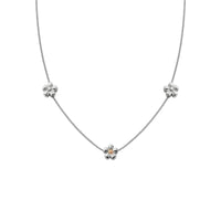 Clogau Nature's Wonder Sterling Silver Forget-Me-Not Adjustable Necklace 3SNWO960