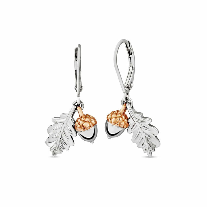 Clogau Royal Clogau® Sterling Silver Oak Leaf Earrings 3SROY910