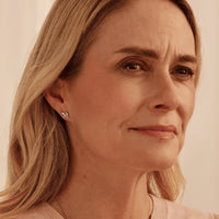 Clogau Royal Clogau® Sterling Silver Leaf Stud Earrings with Topaz 3SROY929