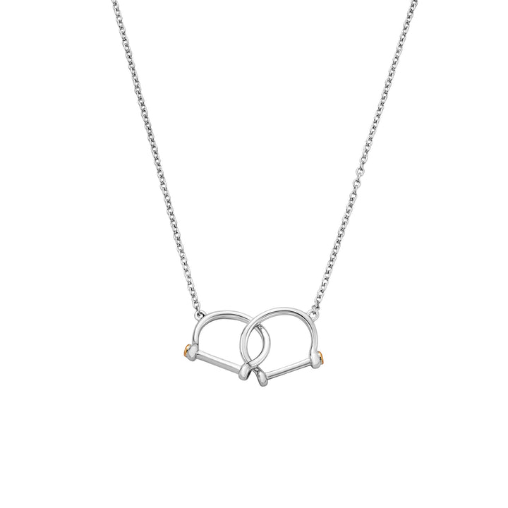 Clogau Royal Clogau® Sterling Silver Stirrup Necklace 3SROY948