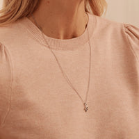 Clogau Royal Clogau® Sterling Silver Leaf Pendant with Topaz 3SROY973