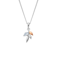 Clogau Royal Clogau® Sterling Silver Leaf Pendant with Topaz 3SROY973