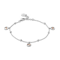 Clogau Insignia Sterling Silver Drop Bracelet