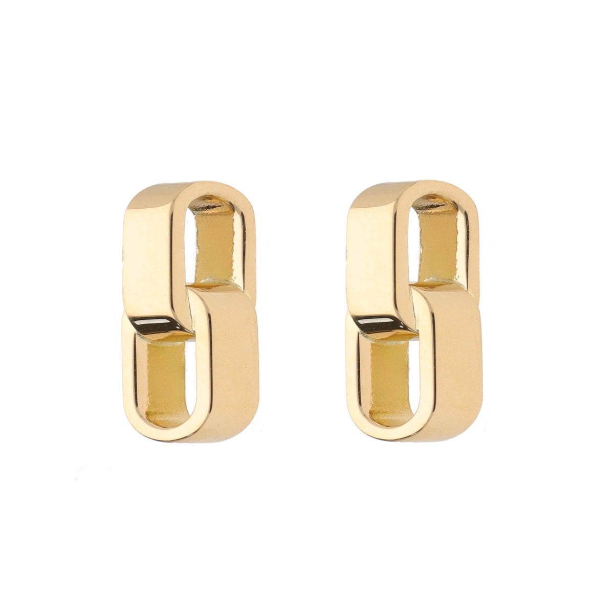 Binder Perception P8 Duo 18ct Yellow Gold Stud Earrings - Michael Jones Jeweller