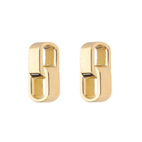 Binder Perception P8 Duo 18ct Yellow Gold Stud Earrings