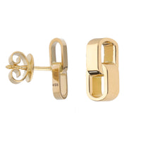 Binder Perception P8 Duo 18ct Yellow Gold Stud Earrings