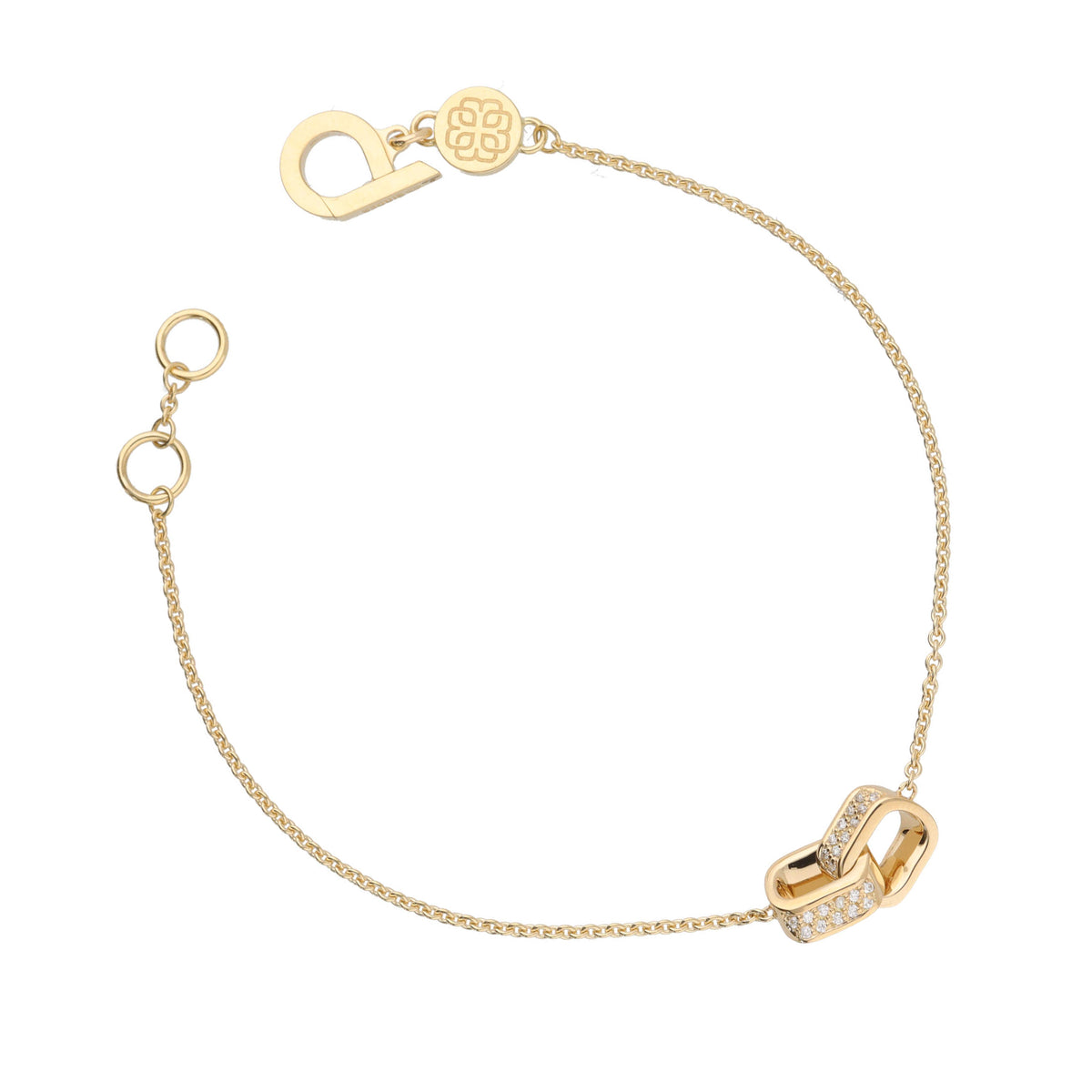Binder Perception P8 Duo Diamond 18ct Yellow Gold Bracelet - Michael Jones Jeweller