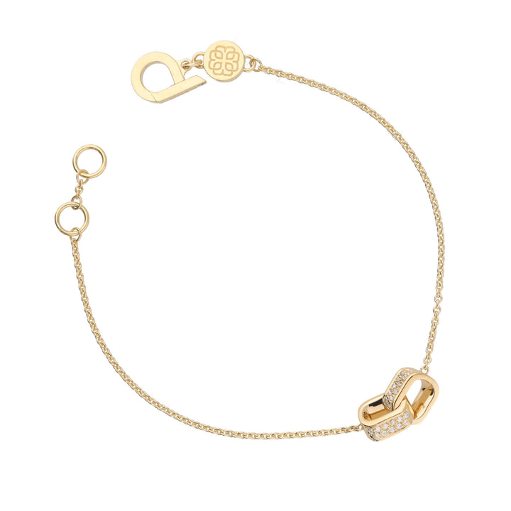 Binder Perception P8 Duo Diamond 18ct Yellow Gold Bracelet