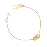 Binder Perception P8 Duo Diamond 18ct Yellow Gold Bracelet