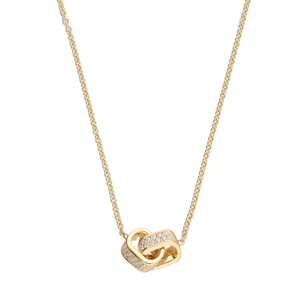 Binder Perception P8 Duo Diamond 18ct Yellow Gold Necklace - Michael Jones Jeweller