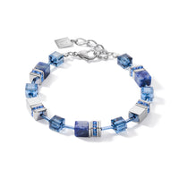 Coeur De Lion GeoCUBE® Sodalite & Haematite Blue Bracelet - Michael Jones Jeweller