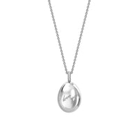 Fabergé Heritage Forever I Love You Egg Pendant 18ct White Gold