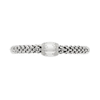 FOPE Flex'it Love Nest 18ct White Gold 1.07ct Diamond Set Bracelet Medium - Michael Jones Jeweller
