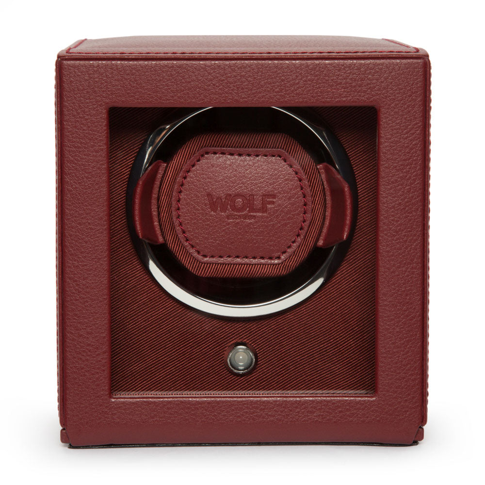 WOLF Cub Watch Winder Bordeaux - Michael Jones Jeweller