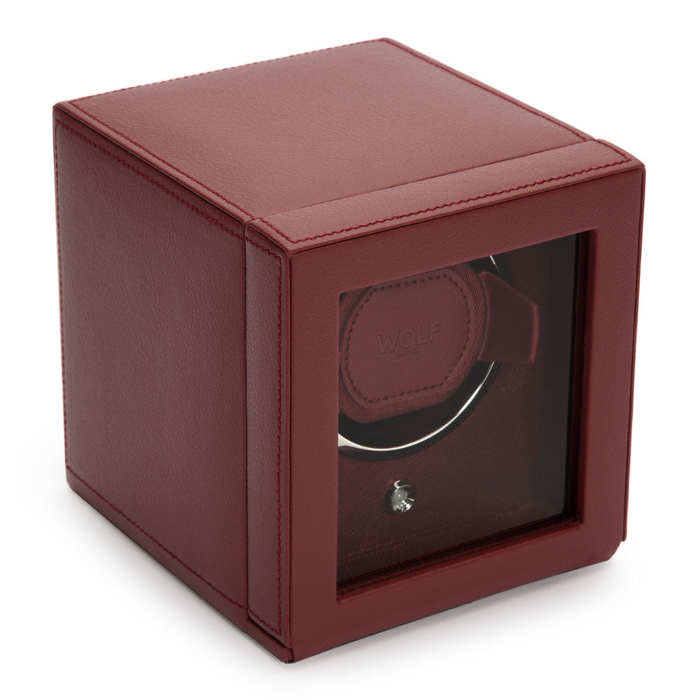 WOLF Cub Watch Winder Bordeaux - Michael Jones Jeweller