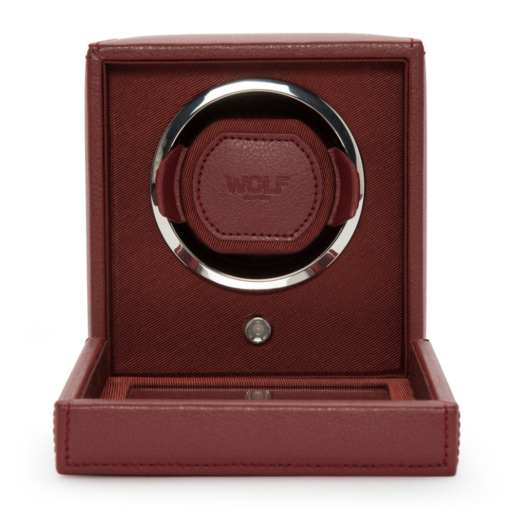 WOLF Cub Watch Winder Bordeaux - Michael Jones Jeweller