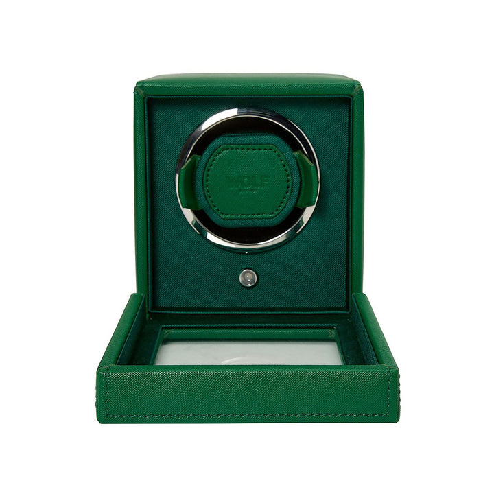 Wolf Watch Winder Cub Single Watch Green With Cover