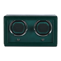 WOLF Cub Double Green Watch Winder with Cover - ONLINE EXCLUSIVE - Michael Jones Jeweller