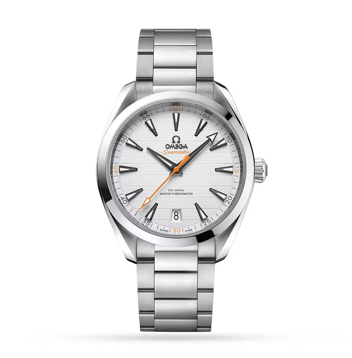 Pre-Owned Omega Aqua Terra 41mm Stainless Steel Watch - Michael Jones Jeweller