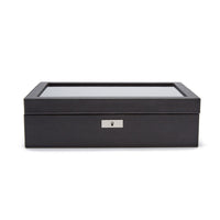 WOLF Roadster 10 Piece Black Watch Box - Michael Jones Jeweller
