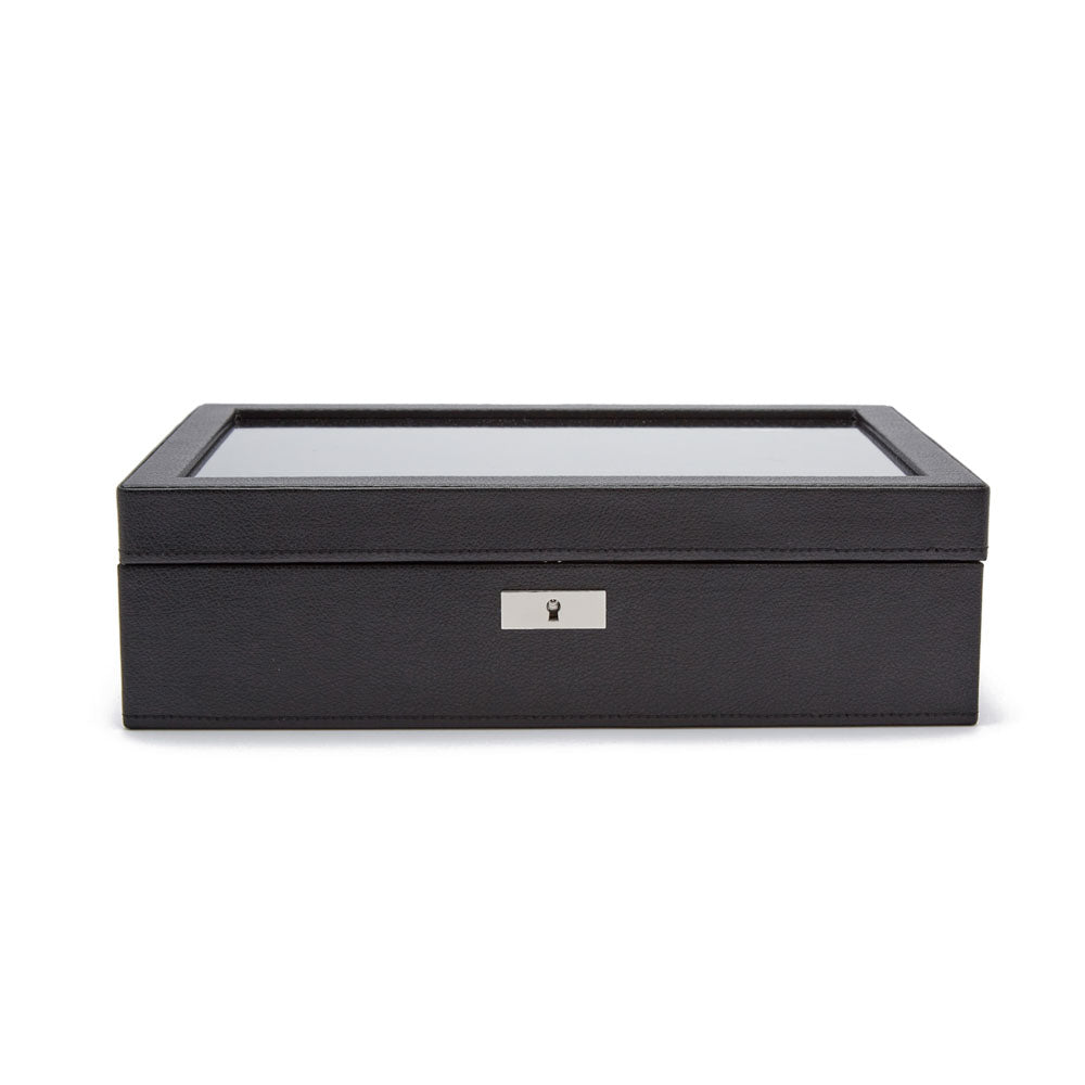 WOLF Roadster 10 Piece Black Watch Box - Michael Jones Jeweller
