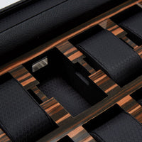 WOLF Roadster 10 Piece Black Watch Box - Michael Jones Jeweller