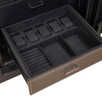 WOLF Athos 8 Piece Watch Winder and Jewellery Safe - ONLINE EXCLUSIVE