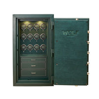 WOLF Athos 12 Piece Watch Winder and Jewellery Safe - ONLINE EXCLUSIVE