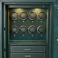 WOLF Athos 12 Piece Watch Winder and Jewellery Safe - ONLINE EXCLUSIVE
