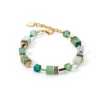 Coeur de Lion GeoCUBE® Iconic Precious bracelet green