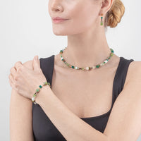Coeur de Lion GeoCUBE® Iconic Precious bracelet green