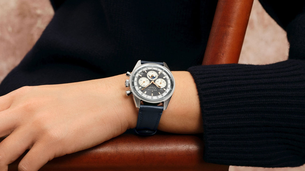 Zenith Chronomaster Original 38mm Automatic Watch 03.3400.3610/39.C910 - Michael Jones Jeweller