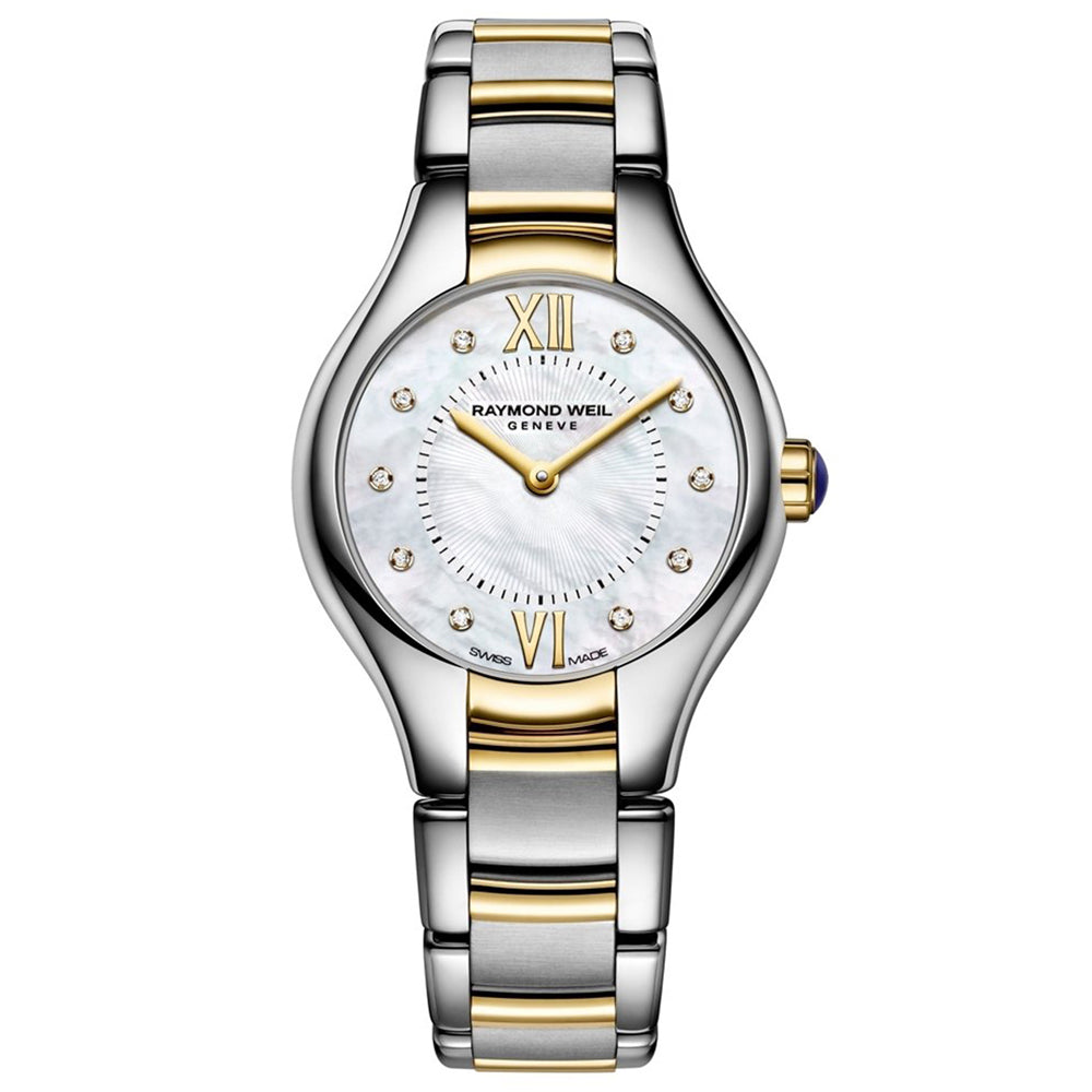 Raymond Weil Noemia 24mm Diamond Set Quartz Watch 5124-STP-00985 - Michael Jones Jeweller