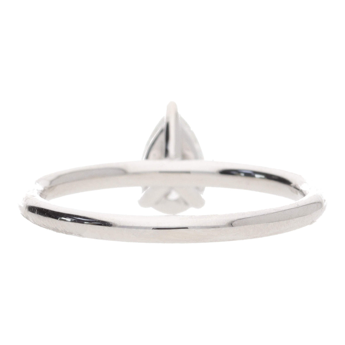 Diamond 0.50ct Platinum Pear Shape Solitaire Ring - Michael Jones Jeweller