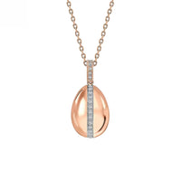 Fabergé Heritage Forever Egg Charm 18ct Rose Gold Diamond