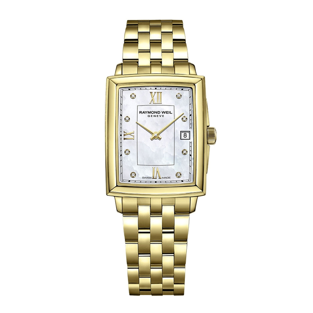 Raymond Weil Toccata 22 x 28mm Diamond Set Quartz Watch 5925-P-00995 - Michael Jones Jeweller