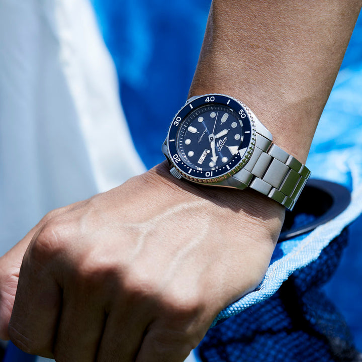 Seiko 5 Sports Blue Automatic 42.5mm Watch SRPD51