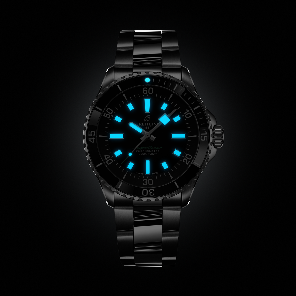 Breitling Superocean UK Edition 42mm Automatic Watch A173751D1B1A1