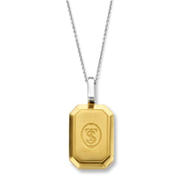 Ti Sento Yellow Gold Plated Cubic Zirconia Locket Pendant 6808ZY