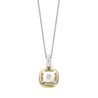Ti Sento Yellow Gold Plated Yellow Crystal and Cubic Zirconia Pendant 6829DY