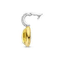 Ti Sento Yellow Gold Plated Yellow Crystal and Cubic Zirconia Pendant 6829DY