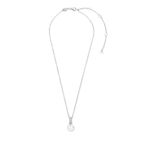 Ti Sento Synthetic Pearl and Cubic Zirconia Pendant 6834PW