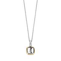 Ti Sento Yellow Gold Plated Cubic Zirconia Pendant - Michael Jones Jeweller
