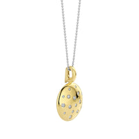 Ti Sento Yellow Gold Plated Cubic Zirconia Scatter Stardust Pendant 6844ZY