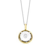 Ti Sento Yellow Gold Plated Cubic Zirconia Scatter Stardust Pendant 6844ZY