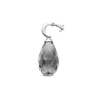 Ti Sento Grey Crystal and Cubic Zirconia Teardrop Pendant 6849GG - Michael Jones Jeweller