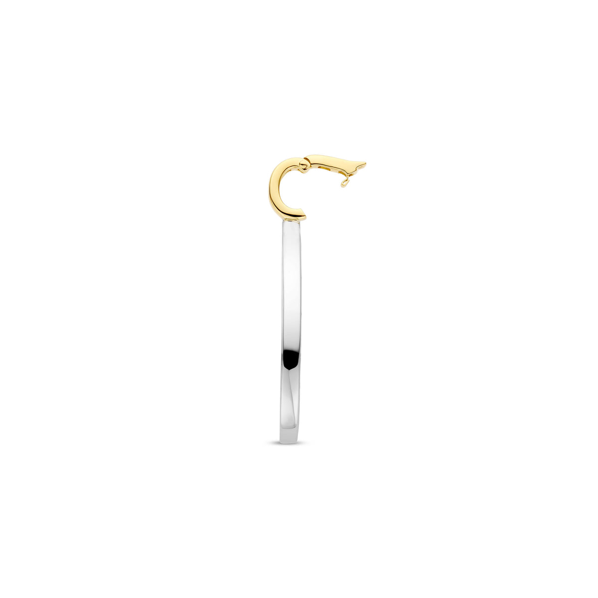 Ti Sento Yellow Gold Plated CubIc Zirconia Open Teardrop Pendant 6850ZY - Michael Jones Jeweller
